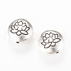Tibetan Style Alloy Beads TIBEB-Q067-08AS-NR-1