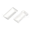 Kissitty Transparent Rectangle Glass Cabochons GGLA-KS0001-02-3