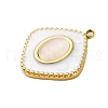 304 Stainless Steel Pendants STAS-V004-13G-01-2