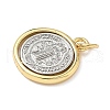 Brass Pendants KK-Q068-30G-2