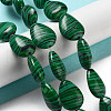 Synthetic Malachite Dyed Beads Strands G-P528-L07-01-2