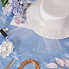 Big Eye Mesh Polyester Organza Veil DIY-WH0028-94B-4