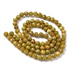 Natural Yellow Green Opal Beads Strands G-D306-A06-4mm-3