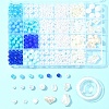 DIY Round Acrylic & ABS Plastic Imitation Pearl Beads Bracelets Jewelry Making Kits DIY-FS0007-41-7