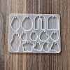 DIY Irregular Shape Pendants Silicone Molds X-DIY-A038-02A-3