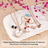 Alloy Enamel Pendants ENAM-TA0002-10-13