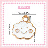 DICOSMETIC 150Pcs Alloy Enamel Charms ENAM-DC0001-66-2