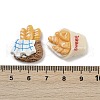 Opaque Resin Cabochons RESI-K043-20-3
