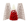 3D Christmas Tree DIY Candle Two Parts Silicone Molds CAND-B002-01A-1