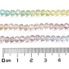 Transparent Painted Glass Beads Strands X1-DGLA-A034-T3mm-A15-3