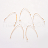 Brass Earring Hooks KK-TAC0002-13G-2