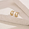 Stainless Steel Stud Earrings TY5143-3-1