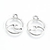 Tibetan Style Alloy Charms TIBE-S323-070AS-RS-2