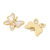Brass Micro Pave Cubic Zirconia Pendants KK-U058-08G-04-2