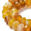 Natural Banded Agate/Striped Agate Beads Strands G-E605-A01-02C-3