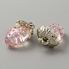 Transparent Acrylic Pendants OACR-CJC0009-01B-2