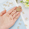 HOBBIESAY 20Pcs Brass Links FIND-HY0003-75-3