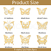 Nickel Decoration Stickers DIY-WH0450-144-2