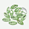 Pointed Back Glass Rhinestone Cabochons RGLA-T083-6x12mm-19-1