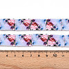 Printed Glass Beads GLAA-N008-01C-4
