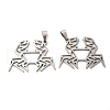 Non-Tarnish 201 Stainless Steel Pendants STAS-K251-032P-1