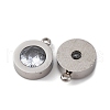 304 Stainless Steel Charms STAS-C129-05P-02-2
