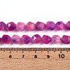 Dyed Natural White Jade Beads Strands G-T139-8mm-45M-5