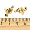 201 Stainless Steel Pendants STAS-U003-29G-3