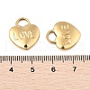 PVD Vacuum Plating 304 Stainless Steel Pendants STAS-R130-58G-3