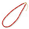 Bohemian Style Glass Beaded Necklace for Women WH1694-5