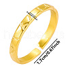 Stylish 304 Stainless Steel Cuff Ring for Women OZ2563-2-2