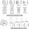 Unicraftale DIY Stud Earring Making Kits DIY-UN0002-59-6