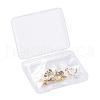 8Pcs 4 Style Real 18K Gold Plated Fruit Theme Brass Micro Pave Cubic Zirconia Pendants ZIRC-ZZ0001-06G-7