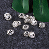 Brass Rhinestone Beads RB-TA0001-02C-4