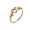 304 Stainless Steel Cuff Rings RJEW-D308-01G-C-4