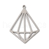 304 Stainless Steel Pendants STAS-S174-26P-1