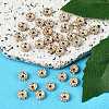 Brass Rhinestone Spacer Beads RB-A014-Z6mm-01LG-NF-4
