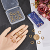 SUNNYCLUE 12Pairs 304 Stainless Steel Huggie Hoop Earrings EJEW-SC0001-58-3