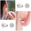 CREATCABIN 8 Pairs Brass Ear Nuts/Earring Backs KK-CN0001-06A-6