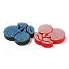 Translucent Resin Cabochons CRES-Z001-06-3