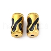 304 Stainless Steel Enamel Beads STAS-B085-17G-1