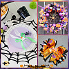 SUNNYCLUE 96Pcs 16 Styles Halloween Theme Opaque Resin Decoden Cabochons CRES-SC0002-90-5