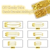 00#~4# 200Pcs 6 Style Iron Safety Pins Sets NEED-YW0001-01-B-2