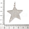 Brass Micro Pave Cubic Zirconia Pendants KK-U076-09P-3
