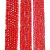 Electroplate Glass Beads Strands EGLA-A044-P2mm-B22-2