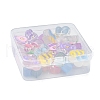 24Pcs 12 Style Transparent Acrylic Beads MACR-FS0001-17-2