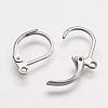 316 Surgical Stainless Steel Leverback Earring Findings STAS-P113-01-2