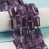 Natural Amethyst Beads Strands G-M403-B23-2