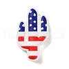 Independence Day Silicone Focal Beads SIL-R147-01B-1