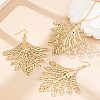 Phoenix Tail Alloy Pendant Necklaces & Dangle Earrings Sets FS-WGDD50B-01-3